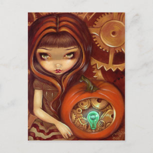 Postal "A Clockwork Pumpkin"