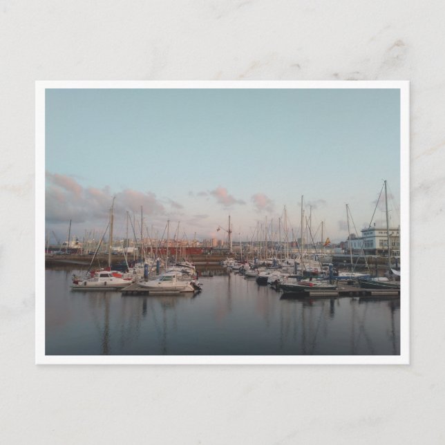 Postal A Coruna, Galicia (España) (Anverso)