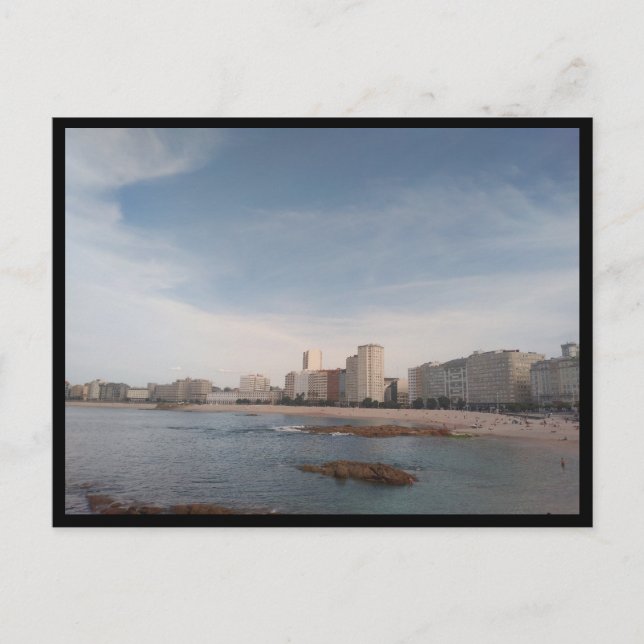 Postal A Coruña, Galicia (España) (Anverso)