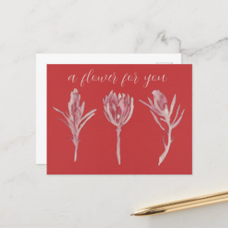 Postal A flower for you