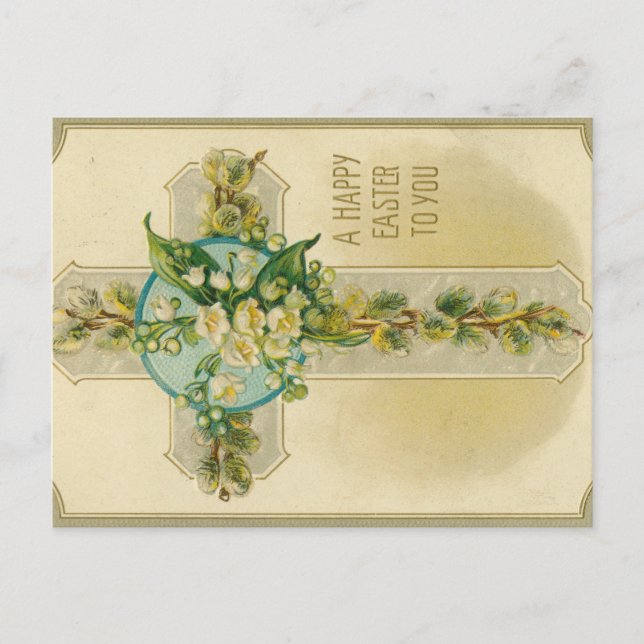 Postal A Happy Easter to You - Antique Postcard,  (Anverso)