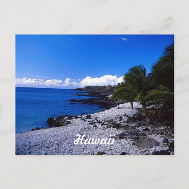 Postal a, Hawái (Anverso)