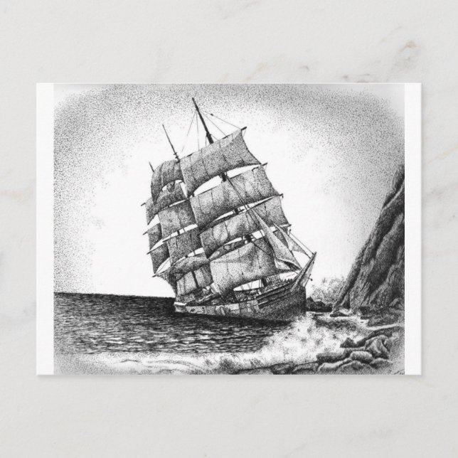 Postal A la deriva (Anverso)