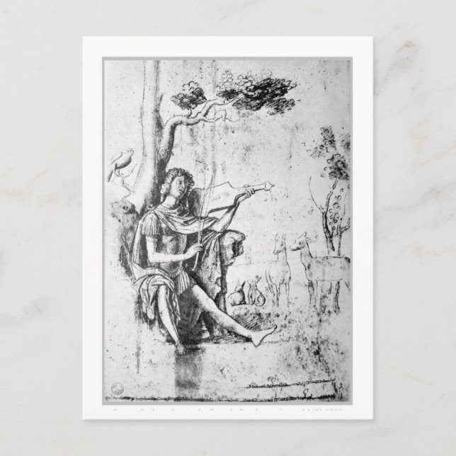 POSTAL A LA MÚSICA (Anverso)