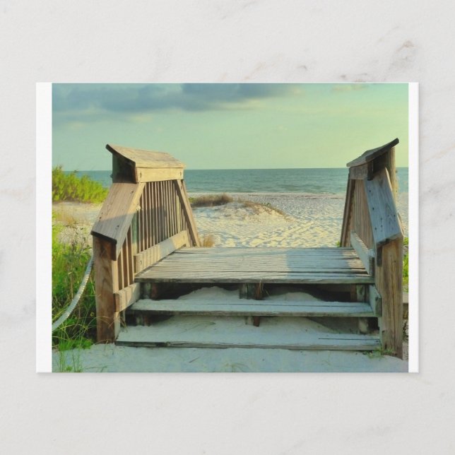 Postal A La Playa (Anverso)