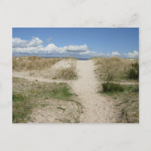Postal A la playa de Nairn
