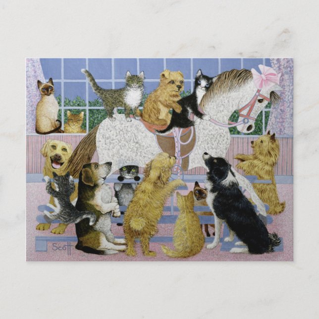 Postal A lo largo del camino (Anverso)