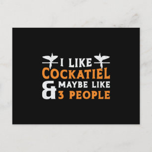 Postal A Los Propietarios De Cockatiel Me Gustan Los Aman