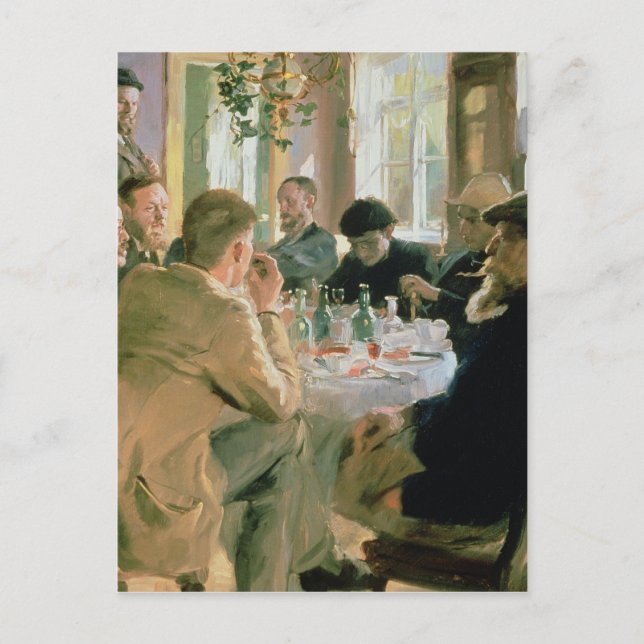 Postal A mediodía, 1883 (Anverso)