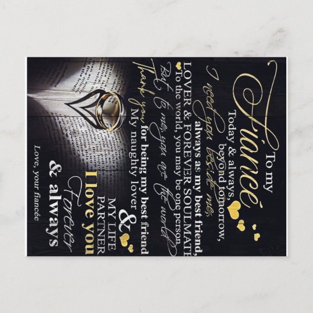 Postal A mi marido | Citas De Amor Al Marido | (Anverso)