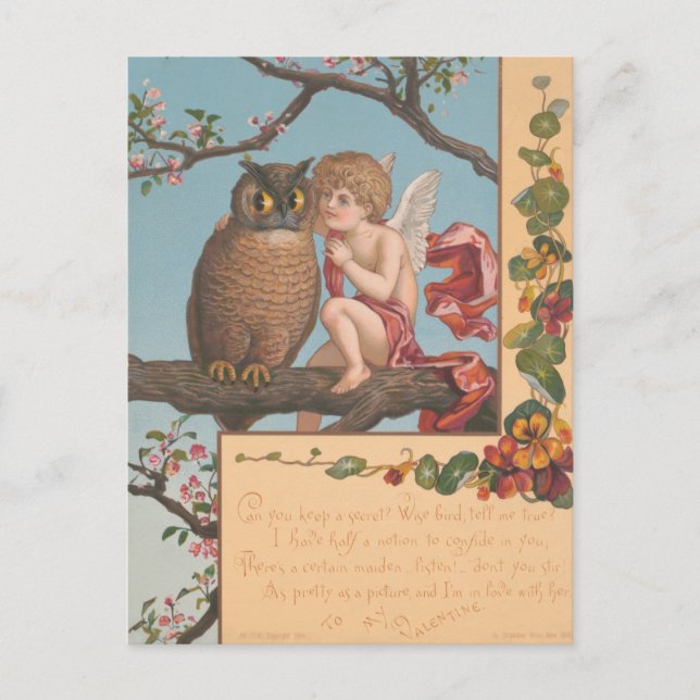 Postal A mi San Valentín (Anverso)