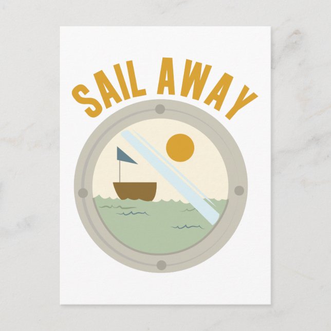 Postal A navegar (Anverso)