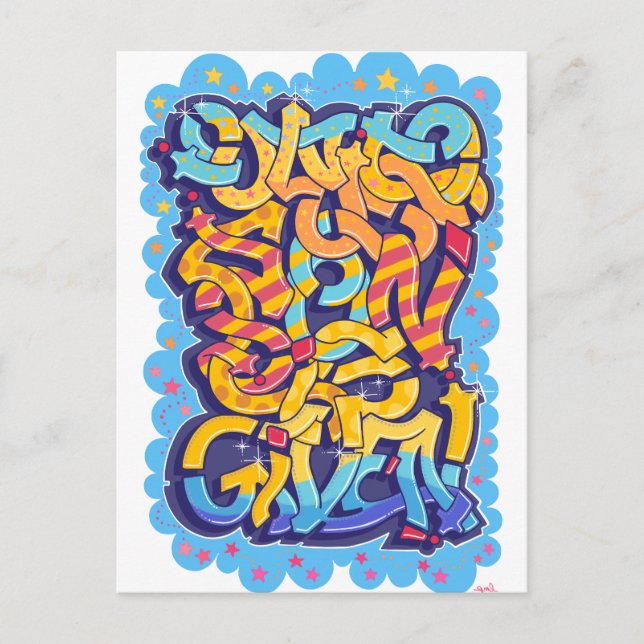 Postal A nosotros nos dan un hijo (Anverso)