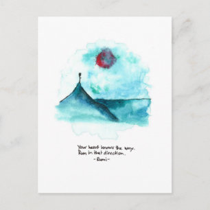 Postal A orillas del mar