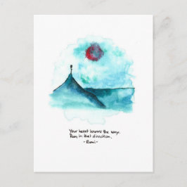 Postal A orillas del mar