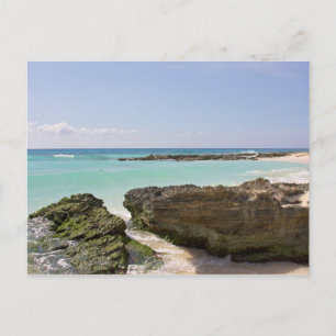 Postal A orillas del mar Caribe