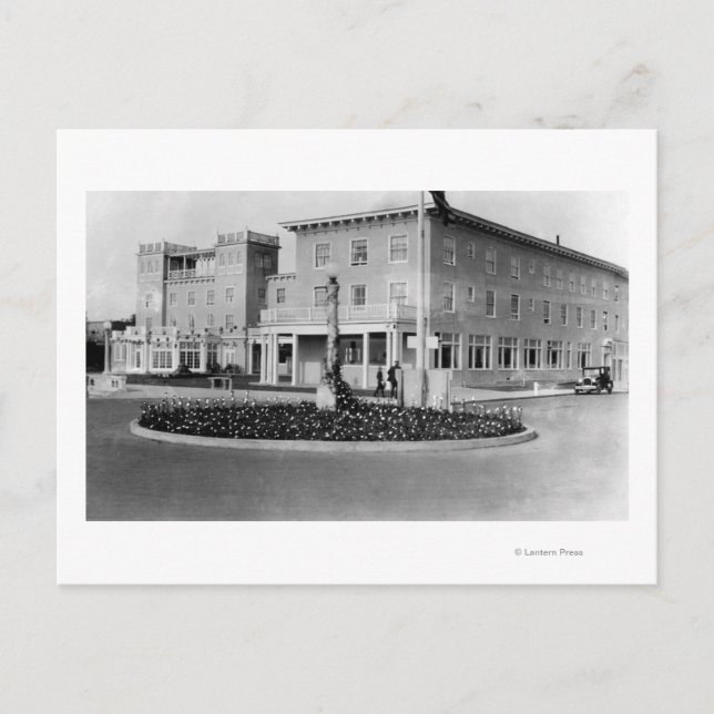 Postal A orillas del mar, con vistas a Oregón de la playa (Anverso)