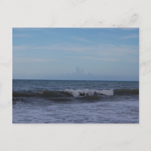 Postal A orillas del mar de Florida (Anverso)