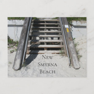 Postal A pocos pasos de la playa de New Smyrna Beach, Flo