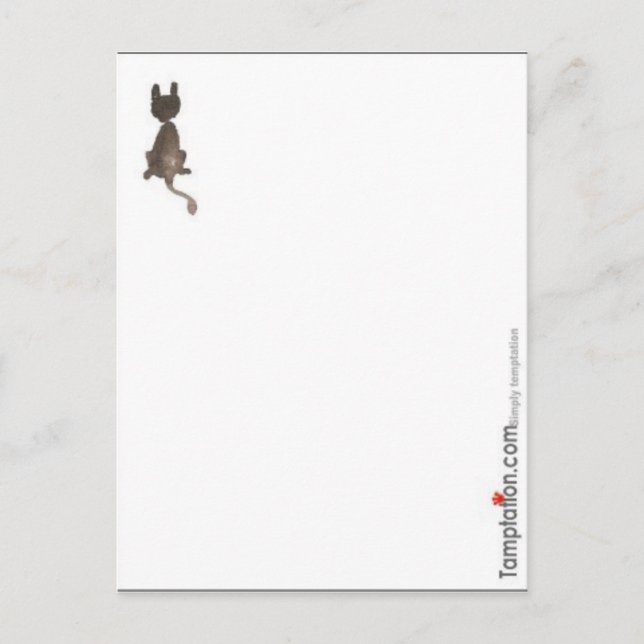 Postal ¿a quién estás esperando? (Anverso)