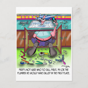 Postal A quién llamar primero: 911 o un plomero