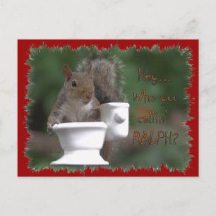 Postal "¿A quién llamas RALPH?"