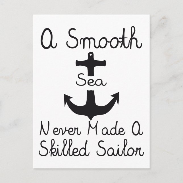 Postal A Smooth Sea (Anverso)