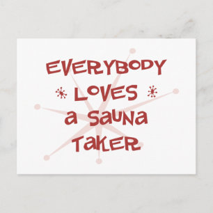 Postal A Todos Les Encanta Un Sauna Taker