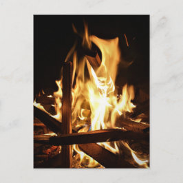 Postal A través de las llamas