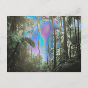 Postal A través de los árboles