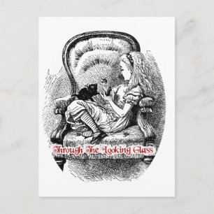 Postal A través del cristal de aspecto - Diseño #2