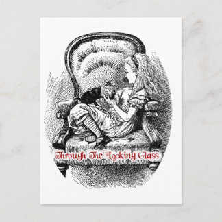 Postal A través del cristal de aspecto - Diseño #2