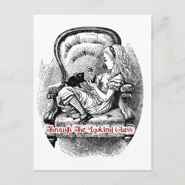 Postal A través del cristal de aspecto - Diseño #2 (Anverso)