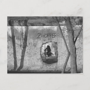 Postal A través del Muro de Berlín III