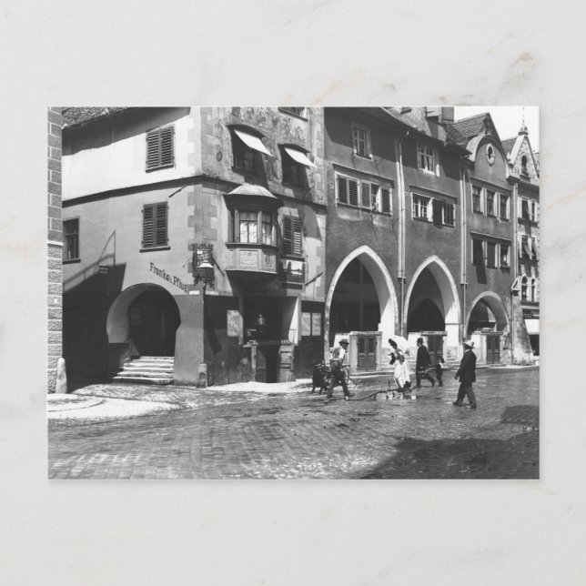 Postal A view of Lindau, c.1910 (Anverso)