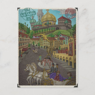 Postal A Wawel, Cracovia por Ordovich