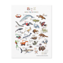 A-Z de animales asombrosos