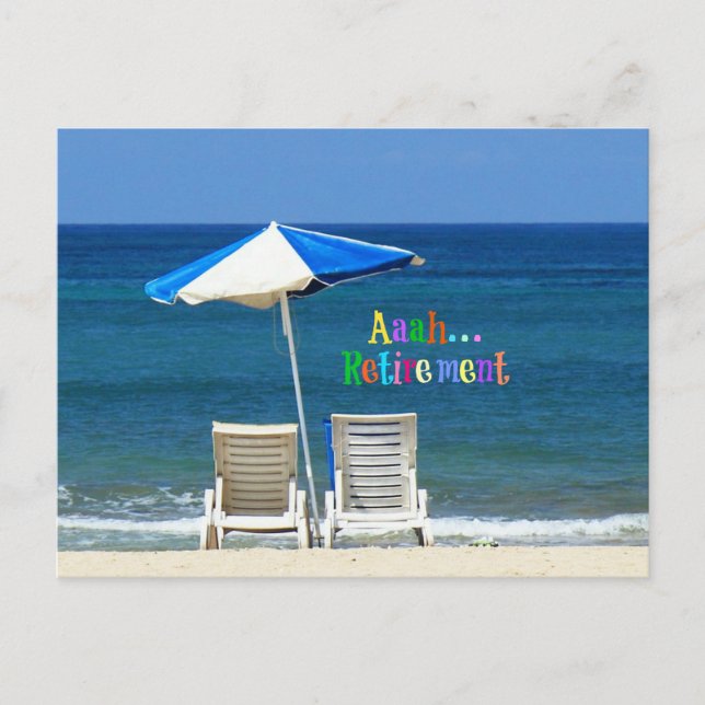 Postal Aaah...Jubilación (Anverso)