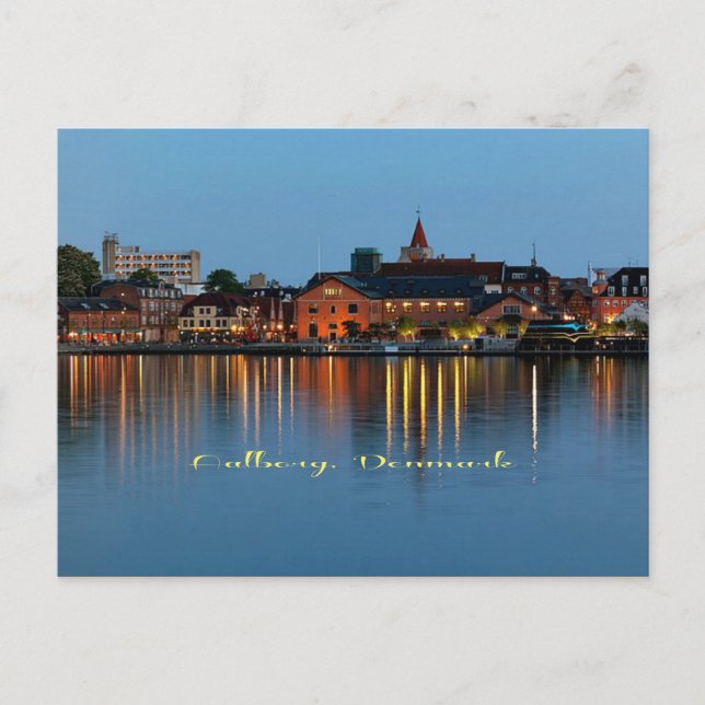 Postal Aalborg (Dinamarca) (Anverso)