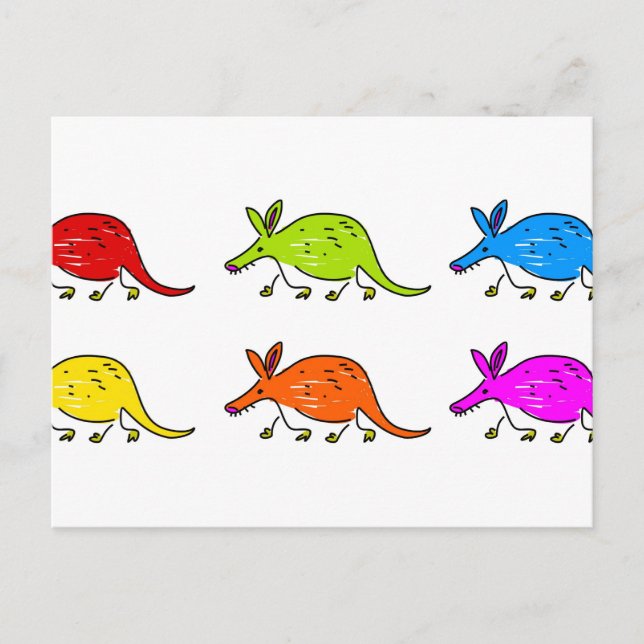 Postal Aardvarks (Anverso)