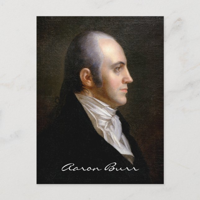 Postal Aaron Burr (Anverso)