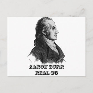 Postal Aaron Burr Original Gangsta