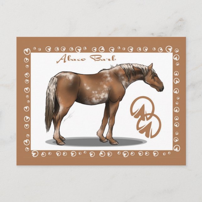 Postal Abaco Barb (Anverso)