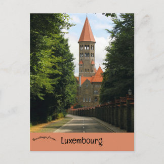 Postal Abadía de Clervaux Clervaux Luxemburgo