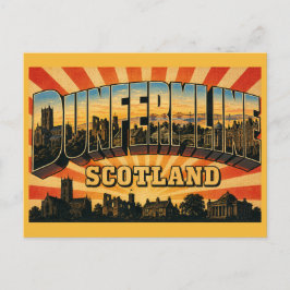 Postal Abadía de Dunfermline Escocia