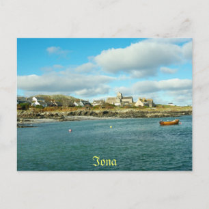 Postal Abadía de Iona Escocia