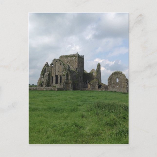 Postal Abadía de Irlanda Ruinas irlandesas roca de Cashel (Anverso)