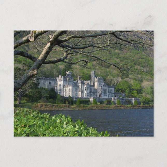 Postal Abadía De Kylemore En La Irlanda De Connemara (Anverso)
