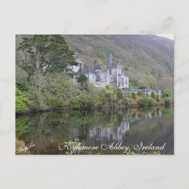 Postal Abadía de Kylemore, Irlanda (Anverso)