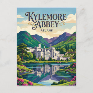 Postal Abadía de Kylemore Irlanda